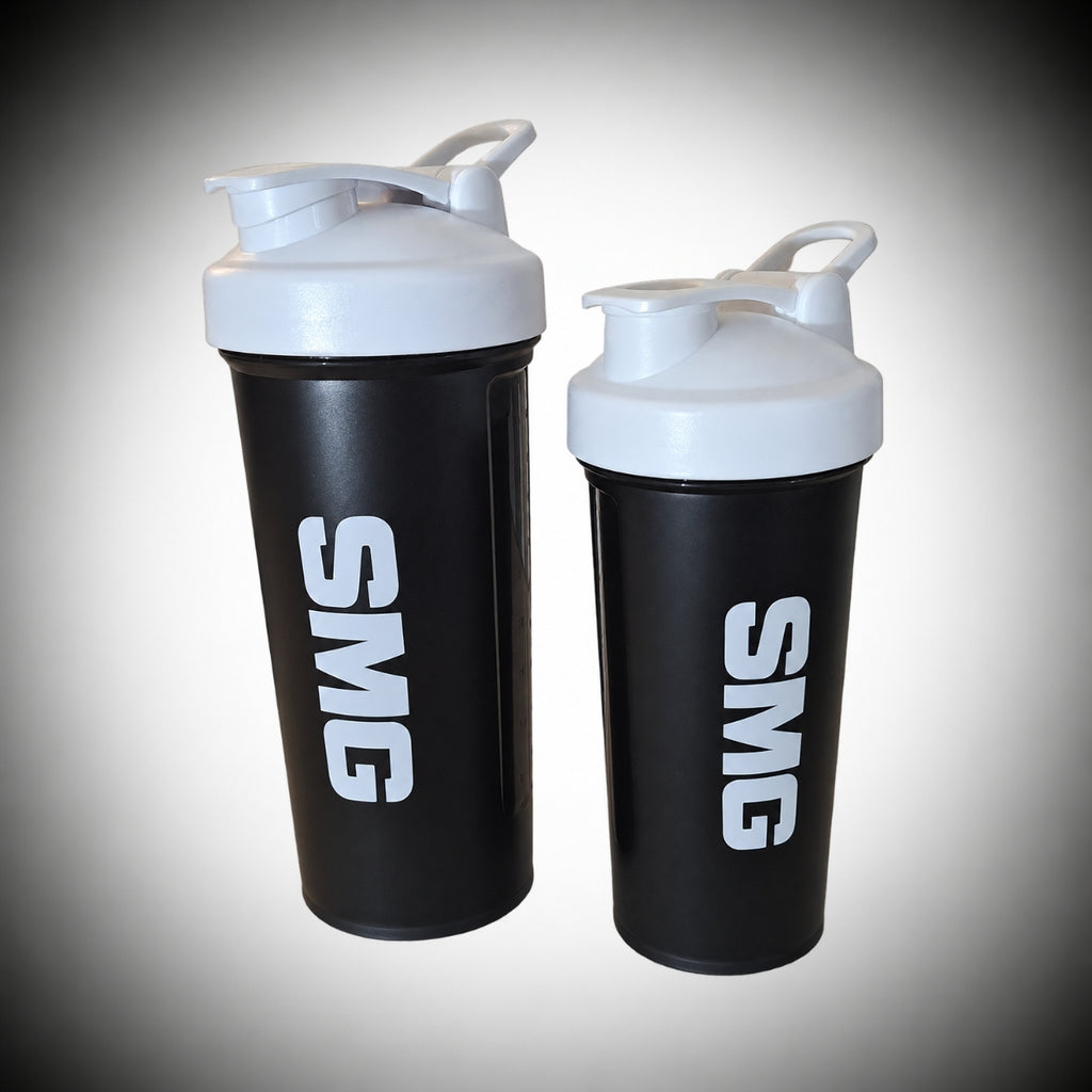 Shaker bottle.