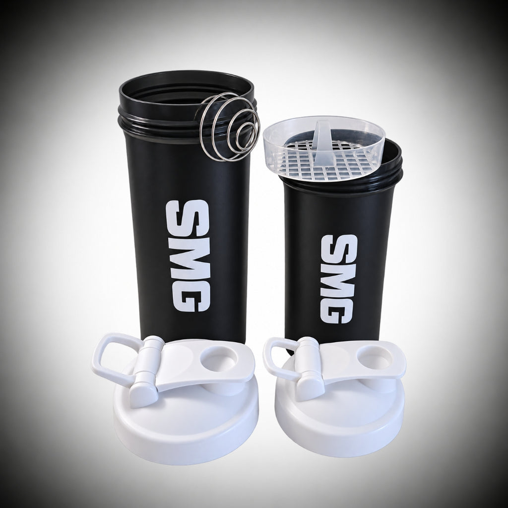 Shaker bottle.