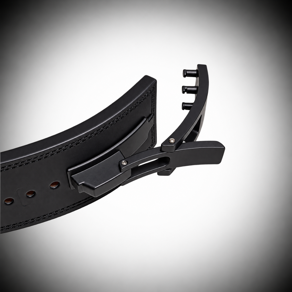 Lever belt.